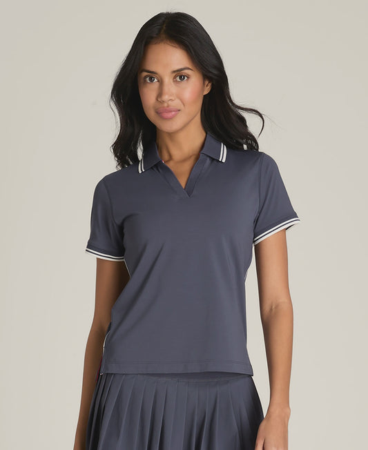 Wilson Women's Club Polo WW00306 G018001 Graystone
