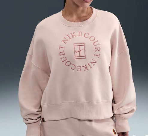 NikeCourt Heritage Phoenix Fleece Women's Over-Oversized Crew-Neck Sweatshirt/ HJ8988-667
