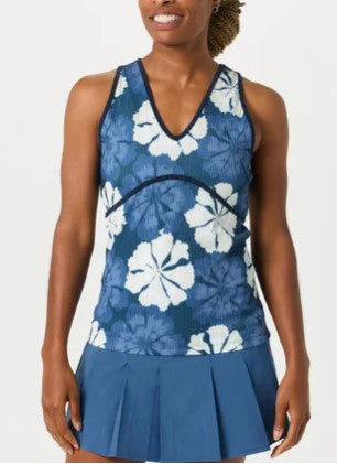 Penguin Women's Fall Fuji Floral Jacquard Tank