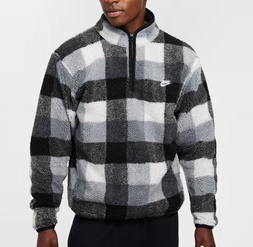 nike half zip fleece mens