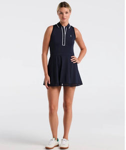 Penguin  Women's Veronica Sleeveless Golf Dress-Black Iris