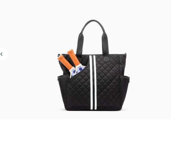 Trelle Co Belle Pickleball Tote Bag-Black