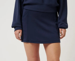 Travis Mathew Women's Skyloft Soft Skort- STYLE: A41378- Navy Blazer