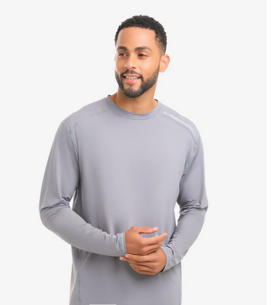 BloQUV Men's Jet T-Shirt 12002- Steel Gray