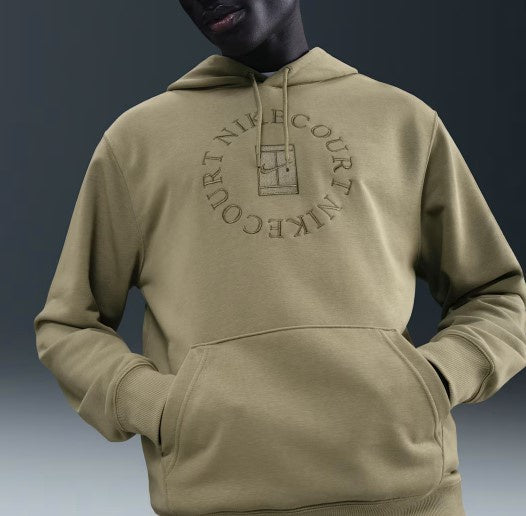 Nike Men's Court Heritage Dri-FIT French Terry Tennis Pullover Hoodie