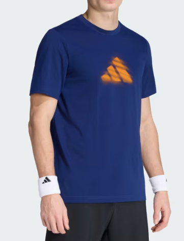 Adidas Men's T- Shirt: Style KB9430 Dark Blue