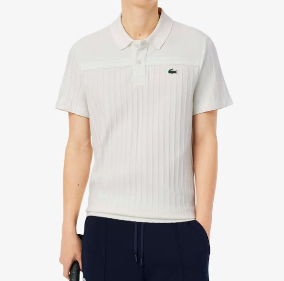 Lacoste Men's Ultra Dry Badge Accent Tennis Heritage Polo- DH8960 51 800