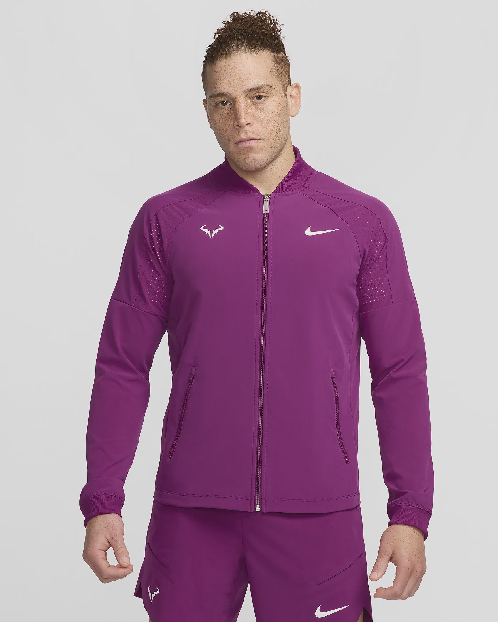 ナイキ（NIKE）テニスウェア　メンズ　プレミアム　RAFA ジャケット Nike Men's Dri Fit Rafa Jacket - 611 – All About Tennis
