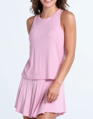 Lucky In Love Women's Rib Breezy Tank- CX139-679 Paris