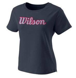 Wilson Women's Eco Tee- Navy
