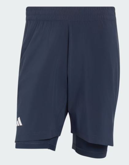 Adidas Men's Tennis Shorts and Tight Set - KB9767 Legend Ink