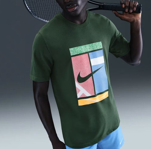 NikeCourt Men's Dri-FIT T-Shirt- HV1788-323