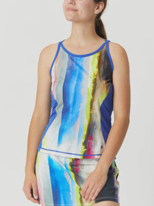 Fila Women's Galaxy Print Full Coverage Tank - 401