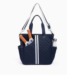Trelle Co Belle Pickleball Tote Bag- Navy