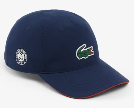 Lacoste Roland Garros Edition Microfiber Cap Navy Blue - RK6388-51-166