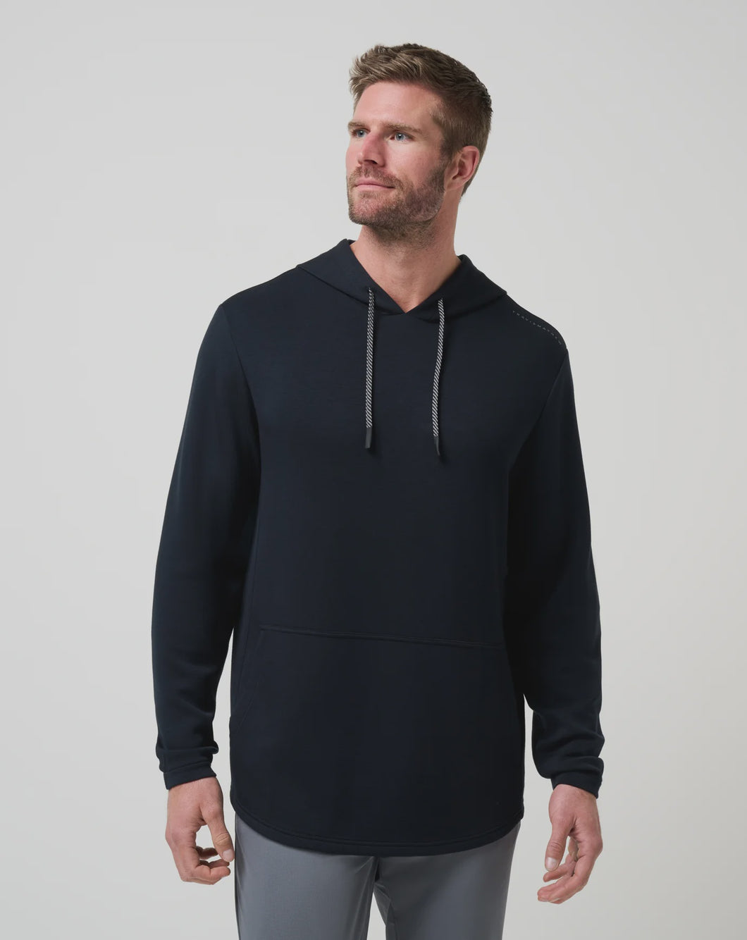Travis Mathew Men's Fibercloud Hoodie Black  A42674