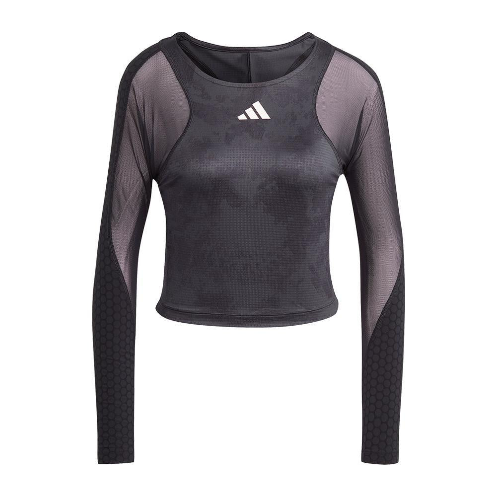 Adidas Women's Paris Croptop Long Sleeve-HZ8731