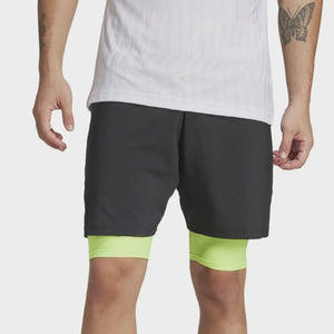 Men's Club 2n1 Short- Black/Lucid