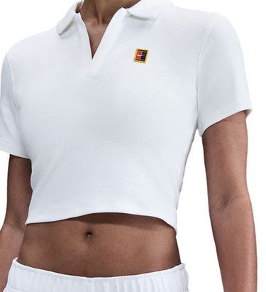 Nike Women's Heritage Cropped Tennis Polo