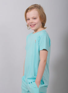 RS- Sports Junior Performance Tee - Ace Blue