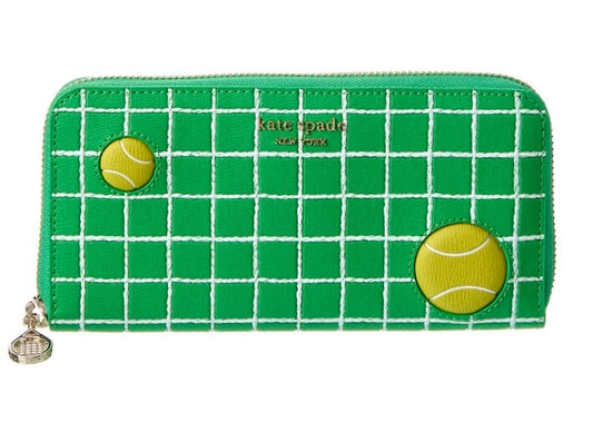 Kate Spade Courtside Printed Zip  Around Wallet