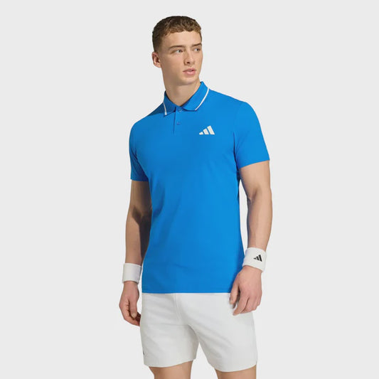 Adidas Men's Tennis Free Lift Polo KE6689 Glory Blue