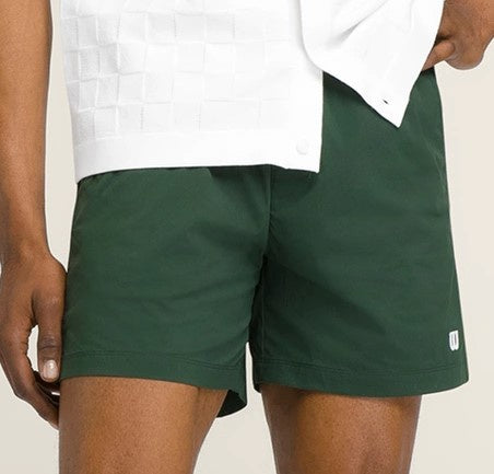 Wilson Men's Tennis Volley Short 6" Unlined- Sycamore
