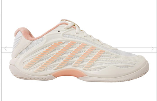 K-Swiss Women's Hypercourt Express 3 94603-150 White/Peach