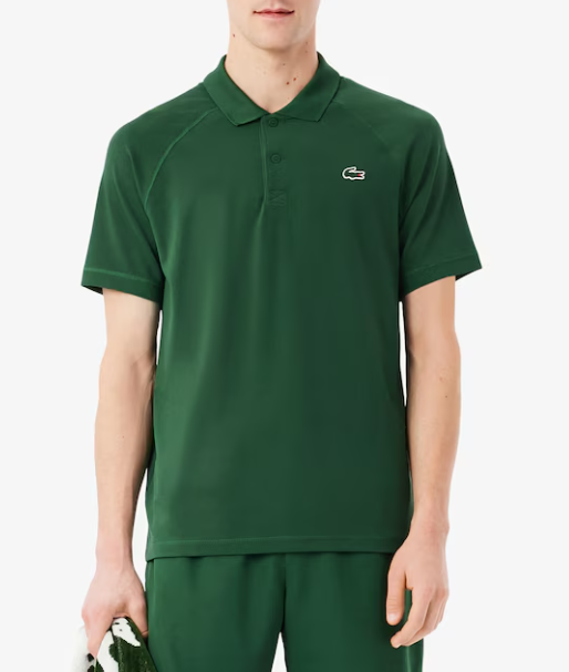 Lacoste Men's Regular Fit Ultra Dry Sport Polo Shirt Green - DH0159 51 132