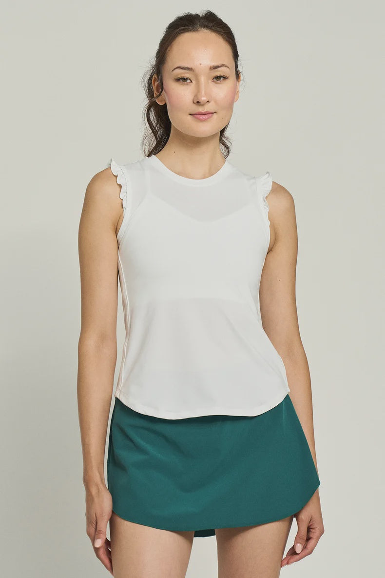 Lija Women's Flight Tank White - 26A - 1006
