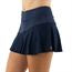 Lija Mesh Panel Skirt - Dark Navy
