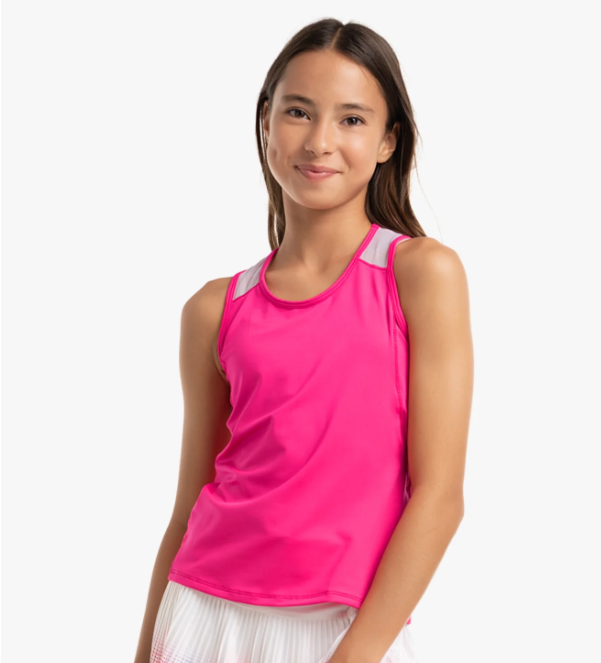 Lucky In Love Girl's Tiebreak Tank