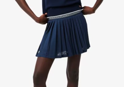 Lacoste Women's Ultra Dry Tennis Heritage Lined Skirt- JF0222 51 423