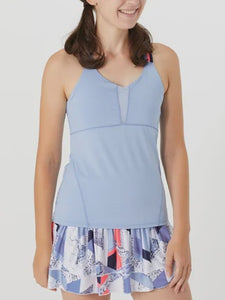 Lucky In Love Women's Triple Strap Tank w/Bra - CLD