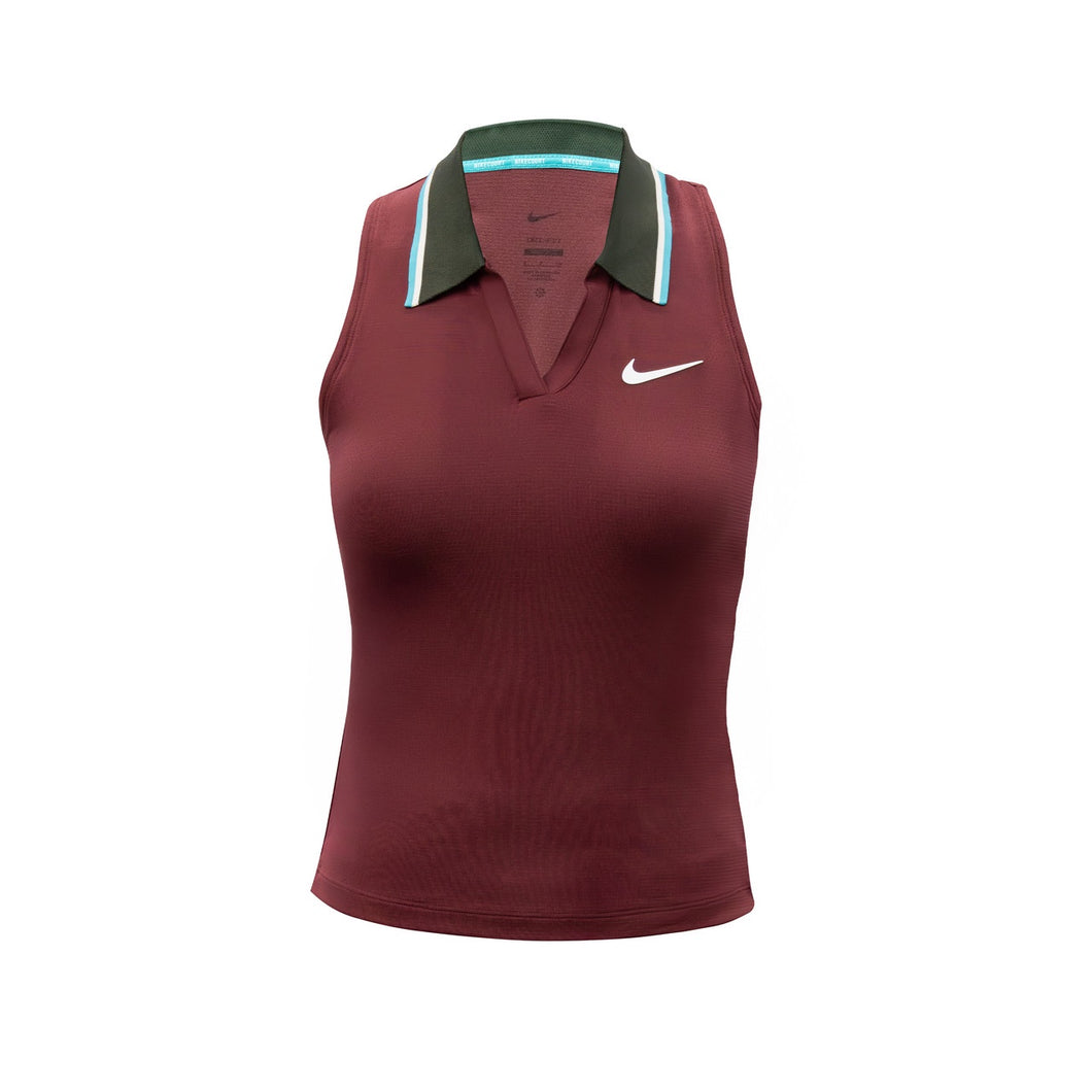 Nike Women's Dri-Fit Slam Women's Tennis Tank - FZ6752-619