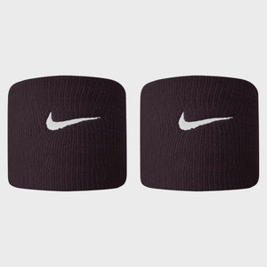 Nike Swoosh Wristband 2 Pack - 606 Burgandy