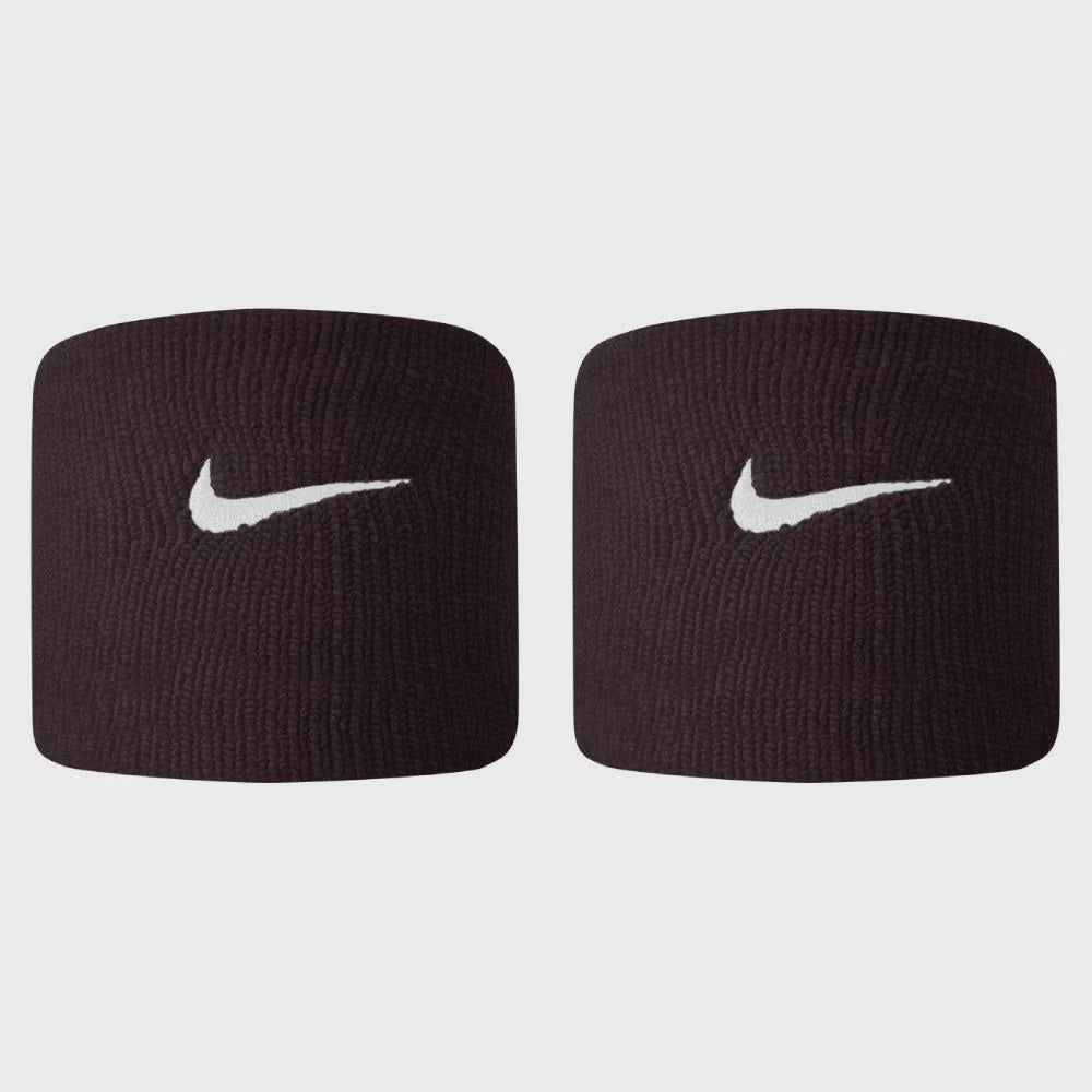 Nike Swoosh Wristband 2 Pack - 606 Burgandy