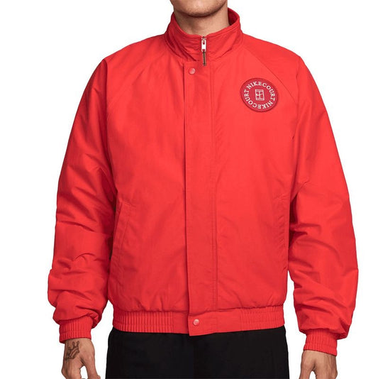 Nike Men's Court Heritage Jacket - Chile Red HQ1744-673