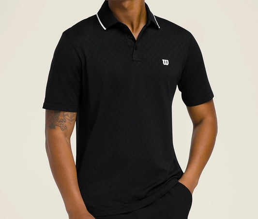 Wilson Men's All Seasons Polo SE- BKA