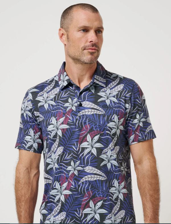 Travis Mathew Men's Featherweight Open Bay Polo A41494