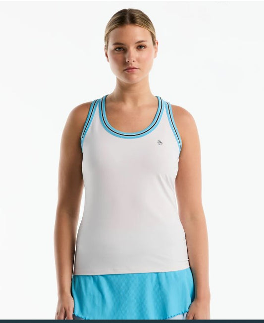 Penguin Women's Racerback Tank - White 118