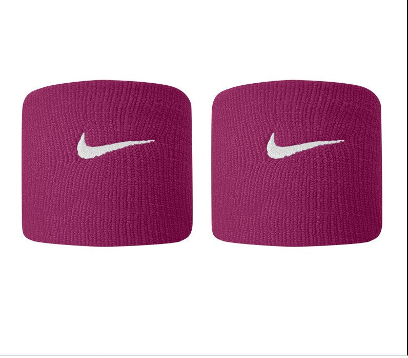 Nike Swoosh Single Classic Wristband-  Magenta/White