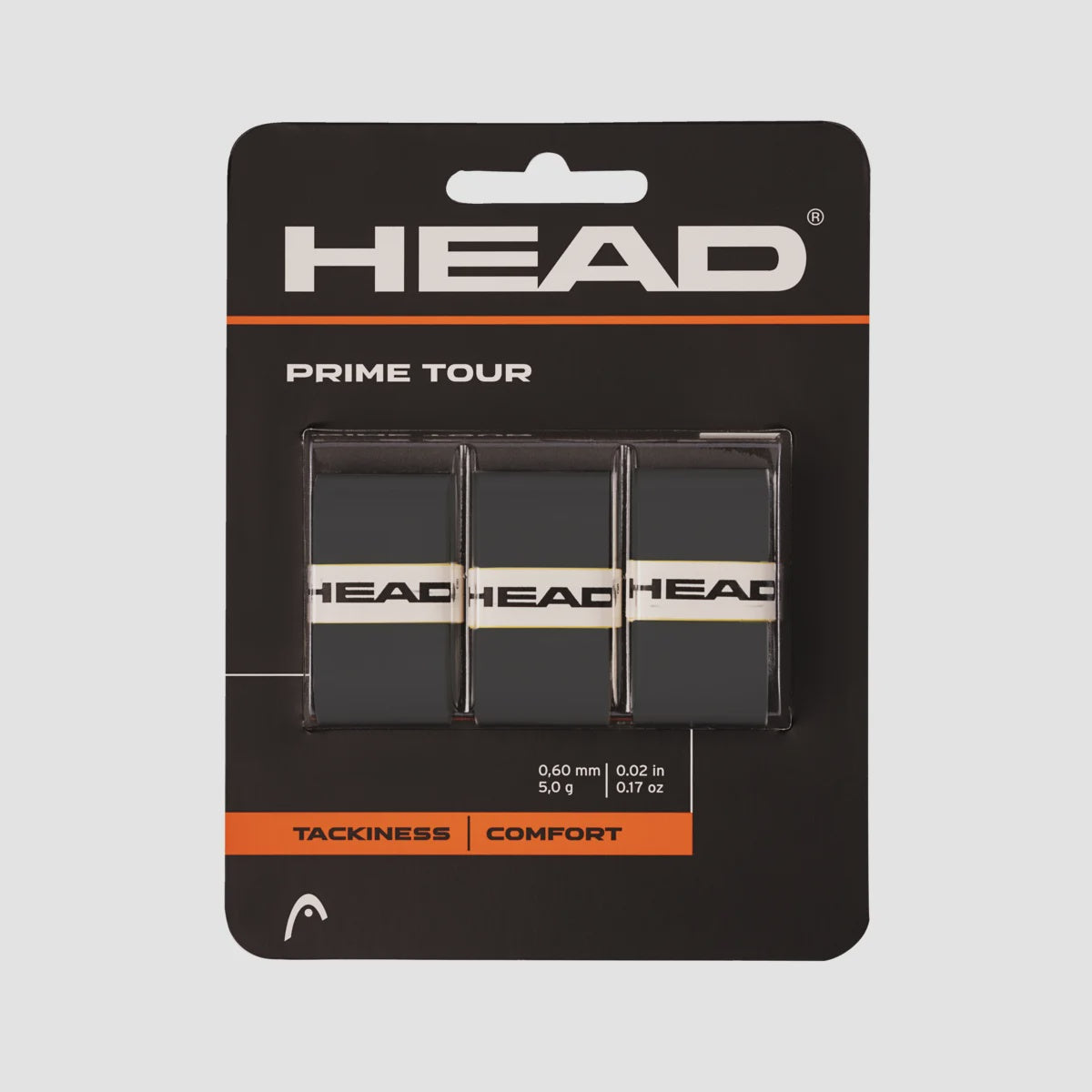 Head Over Grip  Prime Tour- Black