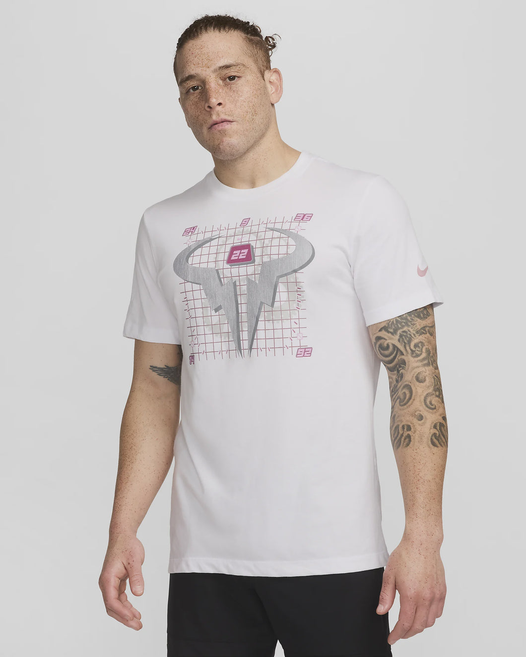 Men's Nike Court Rafa Tee Shirt - 100