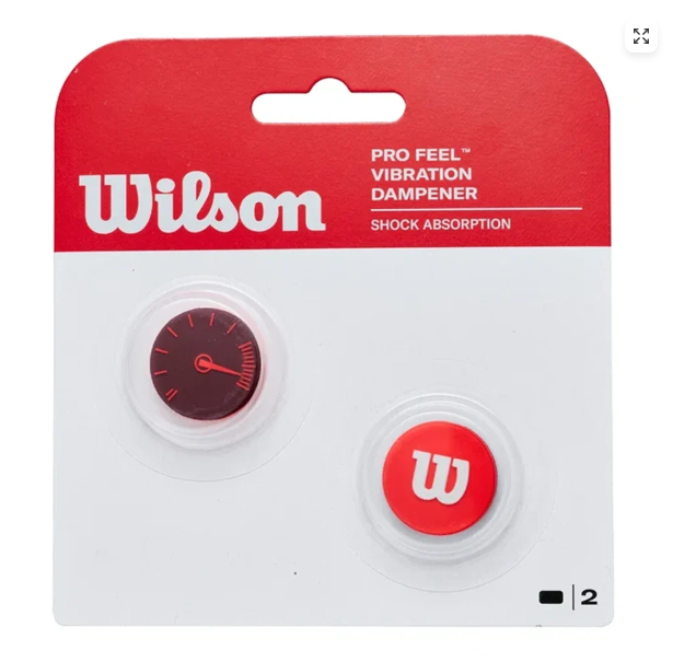 Wilson Pro Feel Dampener 2 PK Red Defyer