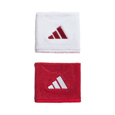 Adidas Interval Reversible 2.0 Wristband - Power Red/White