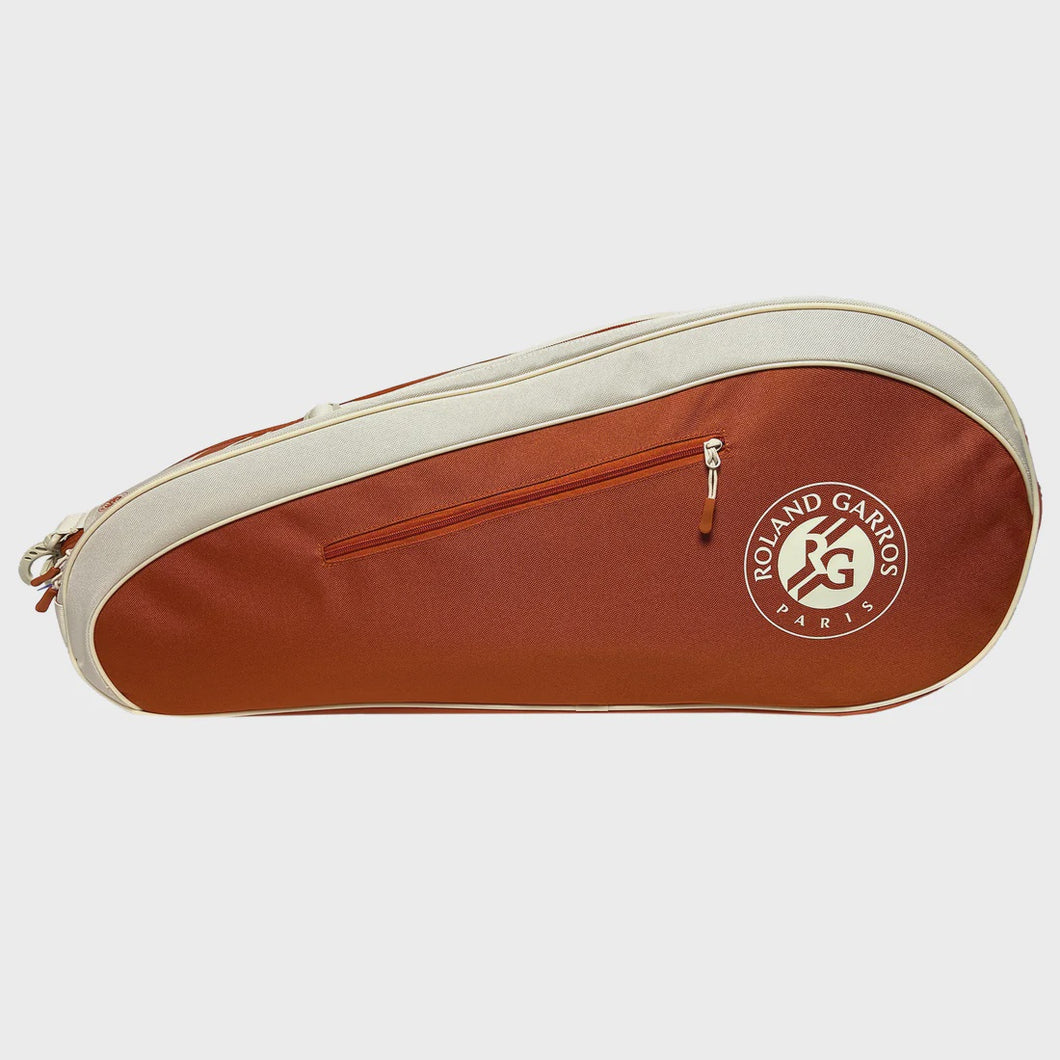 Wilson Team 6 Pack Roland Garros 2025 Bag Cream/Clay  WR8045401001