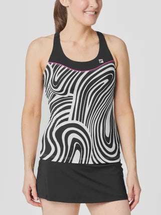 Fila Wmn's Tie Breaker Racer Tank TW31D958