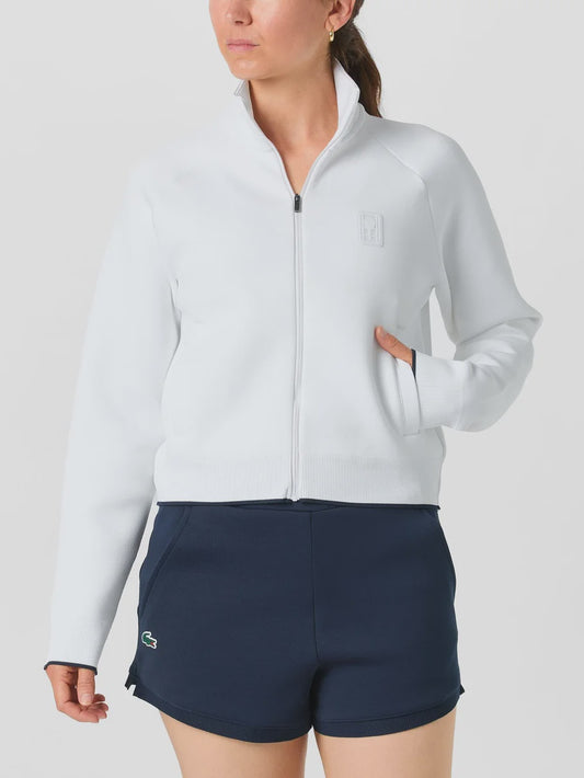Lacoste Women's White Heritage Jacket- SF0228 51 001
