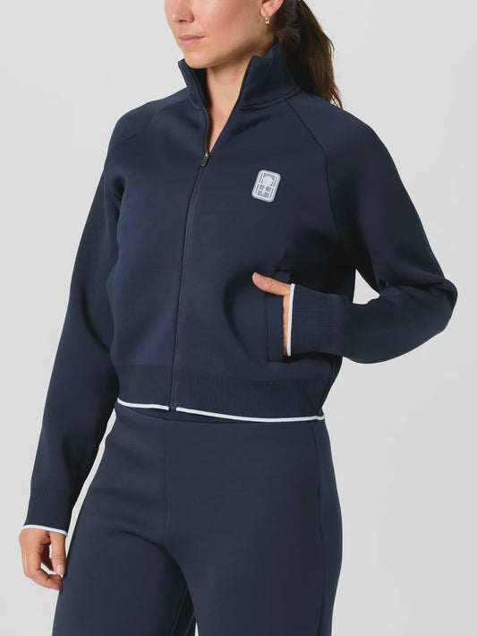Lacoste Women's Navy Heritage Jacket- SF0228 51 166
